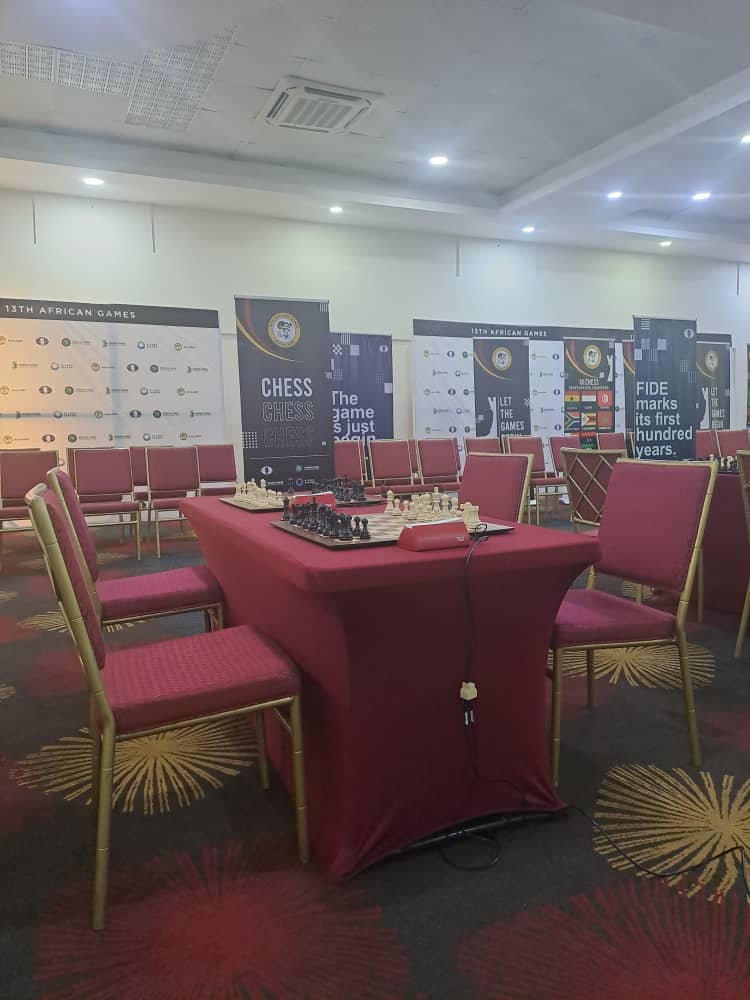 One of the most popular chess websites in the world. Lichess will live stream all the chess competition at the 13th edition of the African Games scheduled to kick off on Friday 09 March 2024 at Asante Hall in Accra, Ghana.